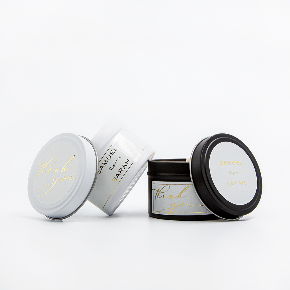 Bentley & Hart Wedding Candles