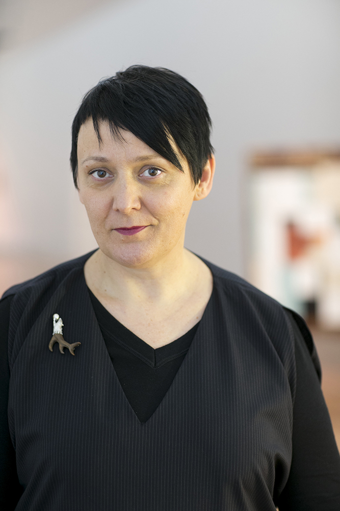 Charlotte Davy, 2016. Photograph by Michael Hall. Courtesy of Te Papa