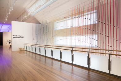 Indra's Bow, 2018 by Tiffany Singh. Photograph by Maarten Holl. Courtesy of Te Papa