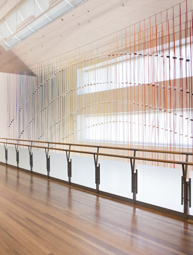 Indra's Bow, 2018 by Tiffany Singh. Photograph by Maarten Holl. Courtesy of Te Papa