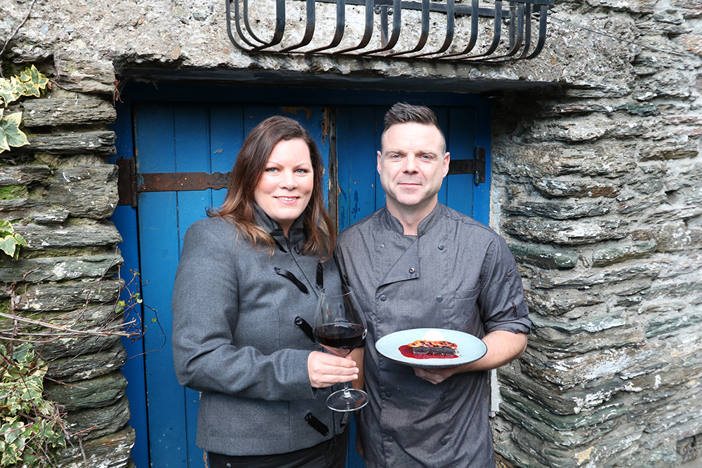 Emma Chisholm and Ben Bayley at Aosta.