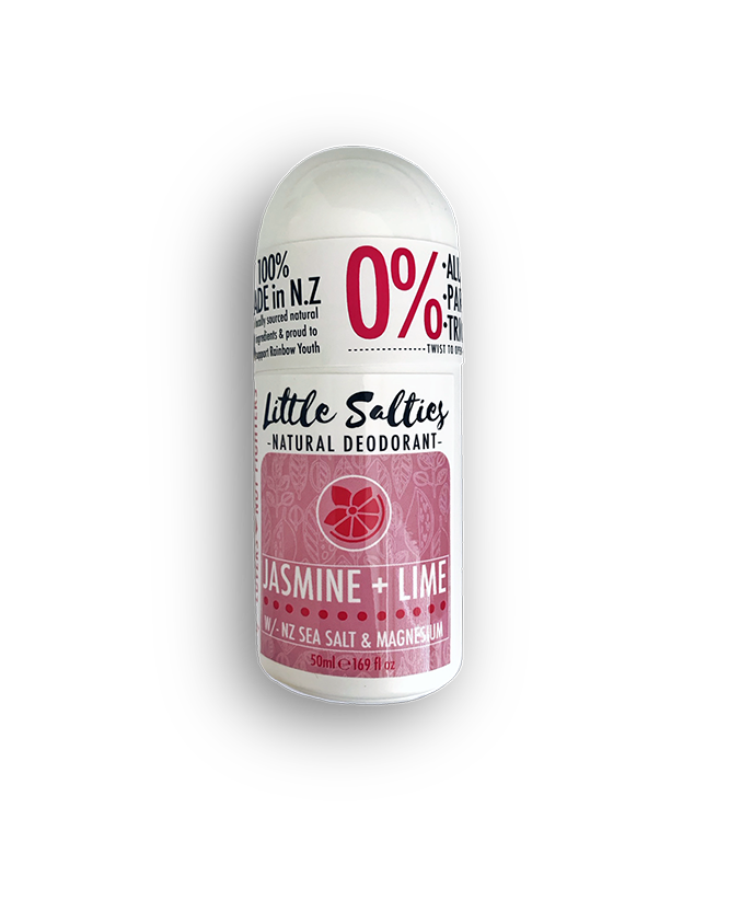 Little Salties Natural Deodorant, Jasmine + Lime