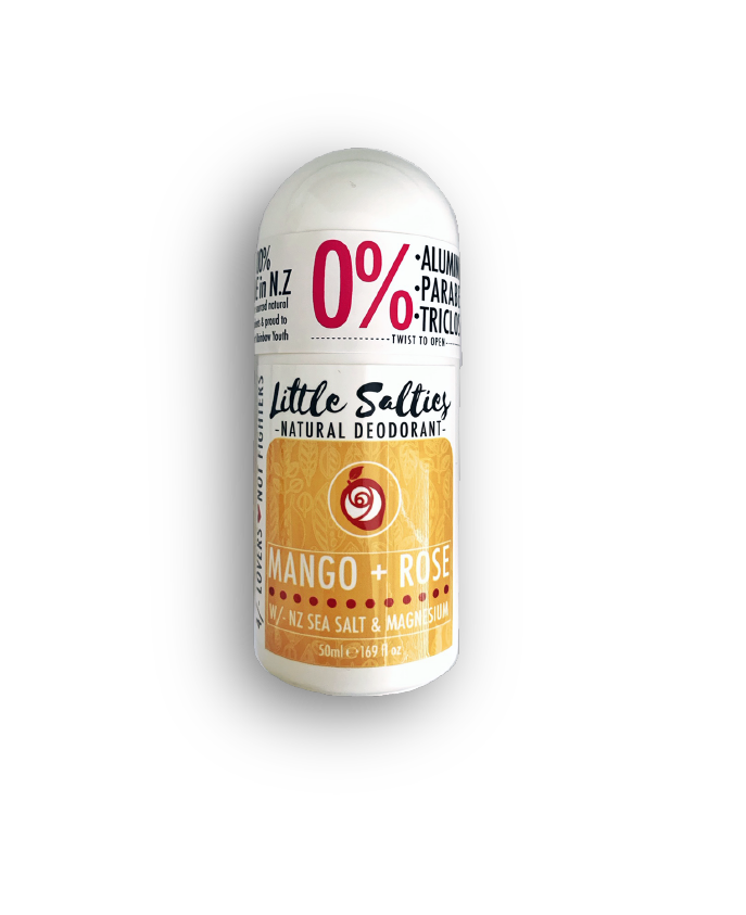 Little Salties Natural Deodorant, Mango + Rose