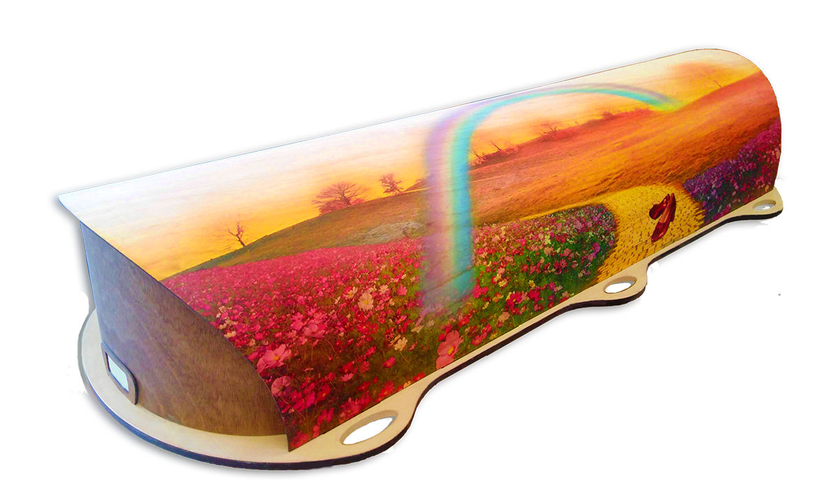 Personalised Artisan, Image inspired by Wizard of Oz and printed directly onto the lid with waterbased inks.