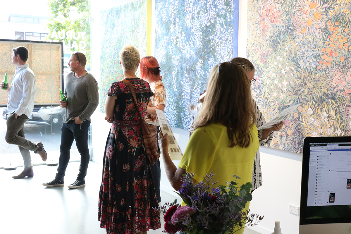 Carmel Van Der Hoeven. Still from opening. Courtesy of Turua Gallery