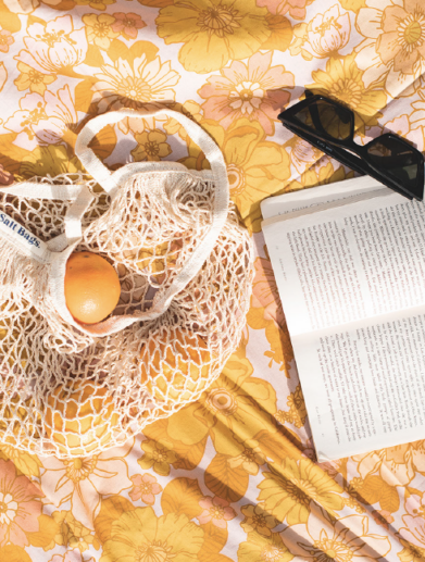 Cotton Furoshiki fabric wraps offer a bright alternative to plastic shopping bags. Starting from $25 from saltbags.nz