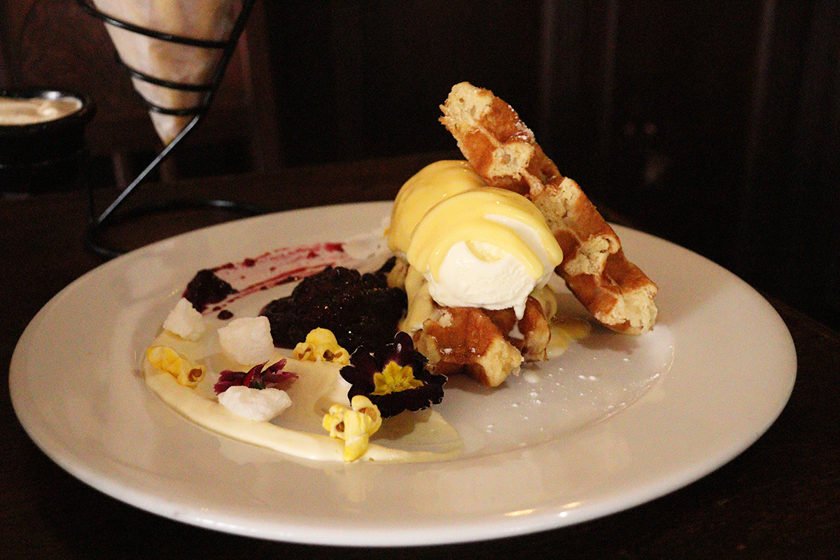 Dessert from De Fontein.