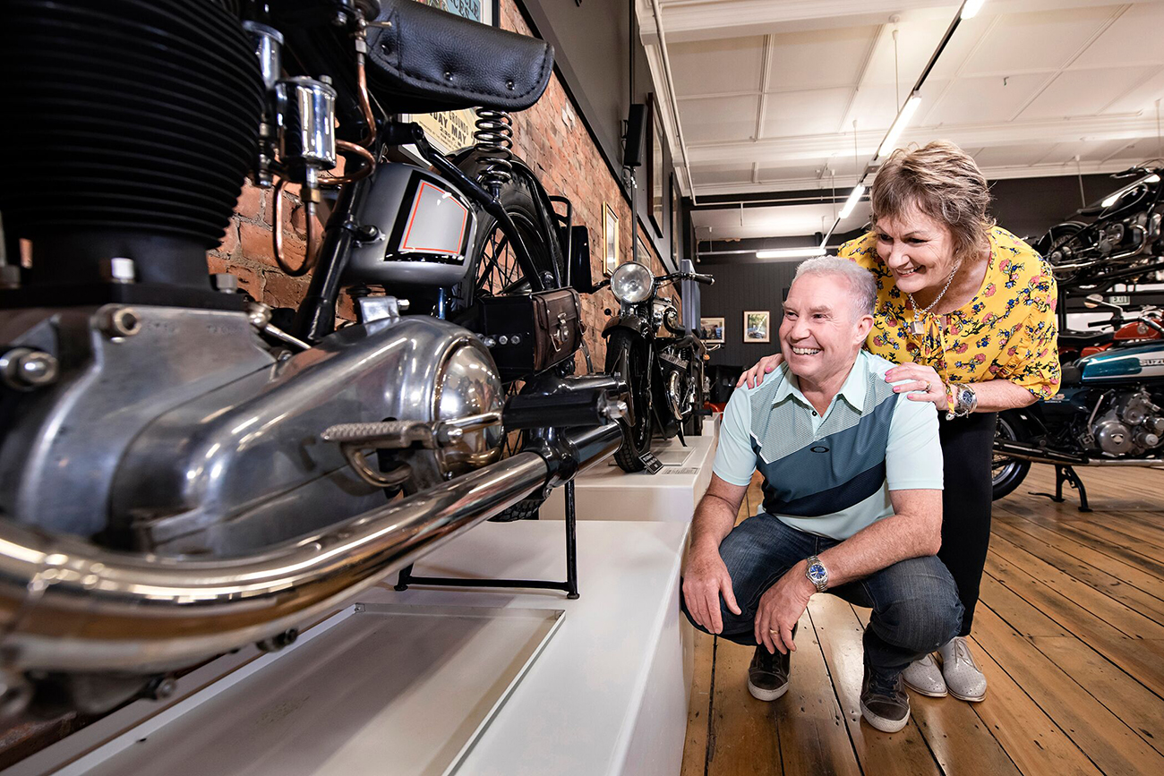 Colin & Di at Transport World