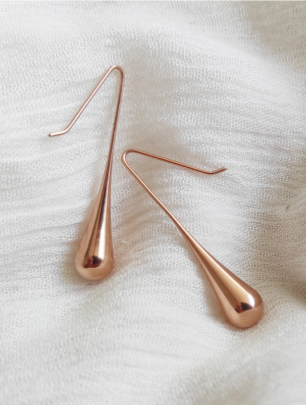 Kagi Rose droplet Earrings