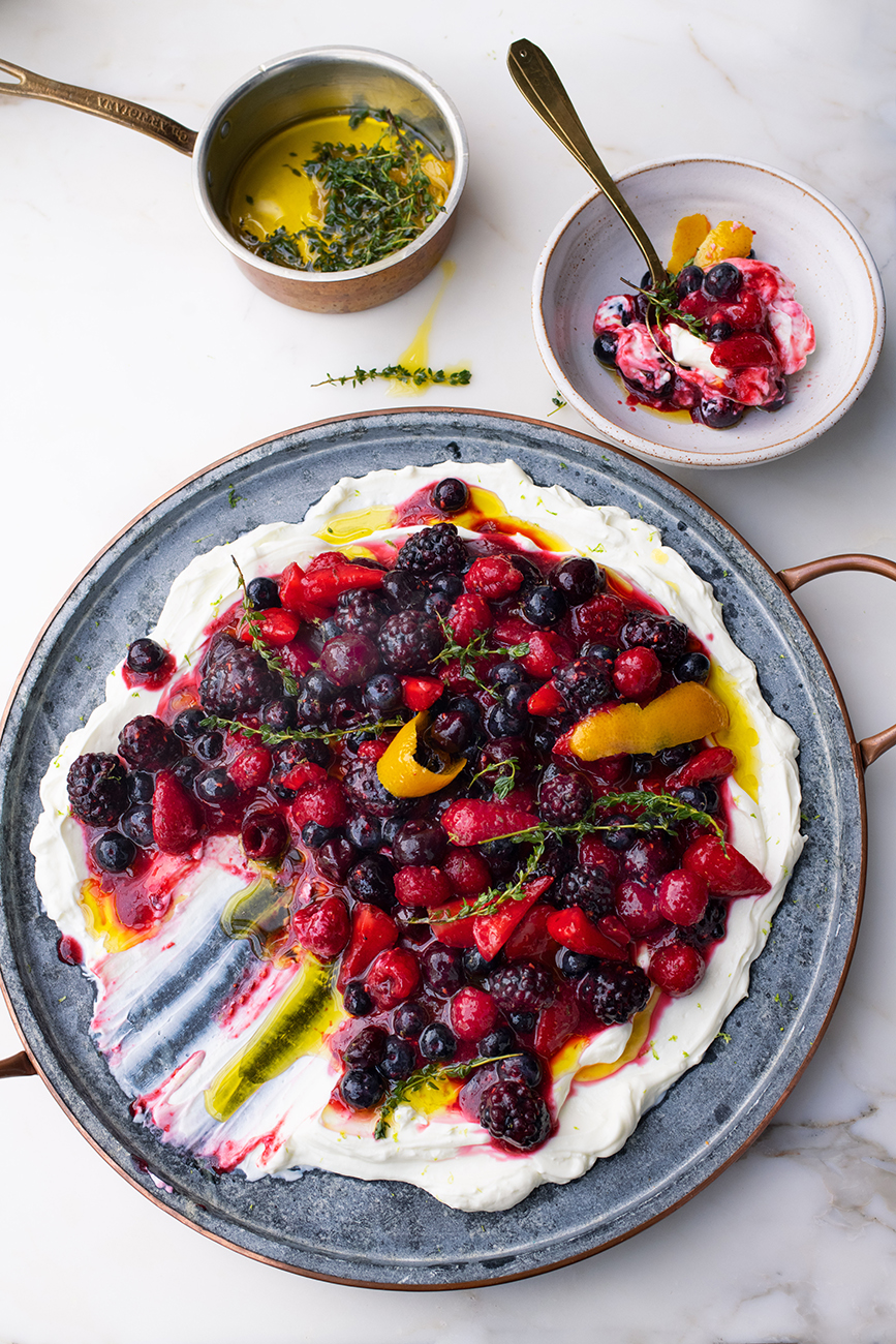 Berry Platter Extracted from Ottolenghi FLAVOUR By Yotam Ottolenghi
