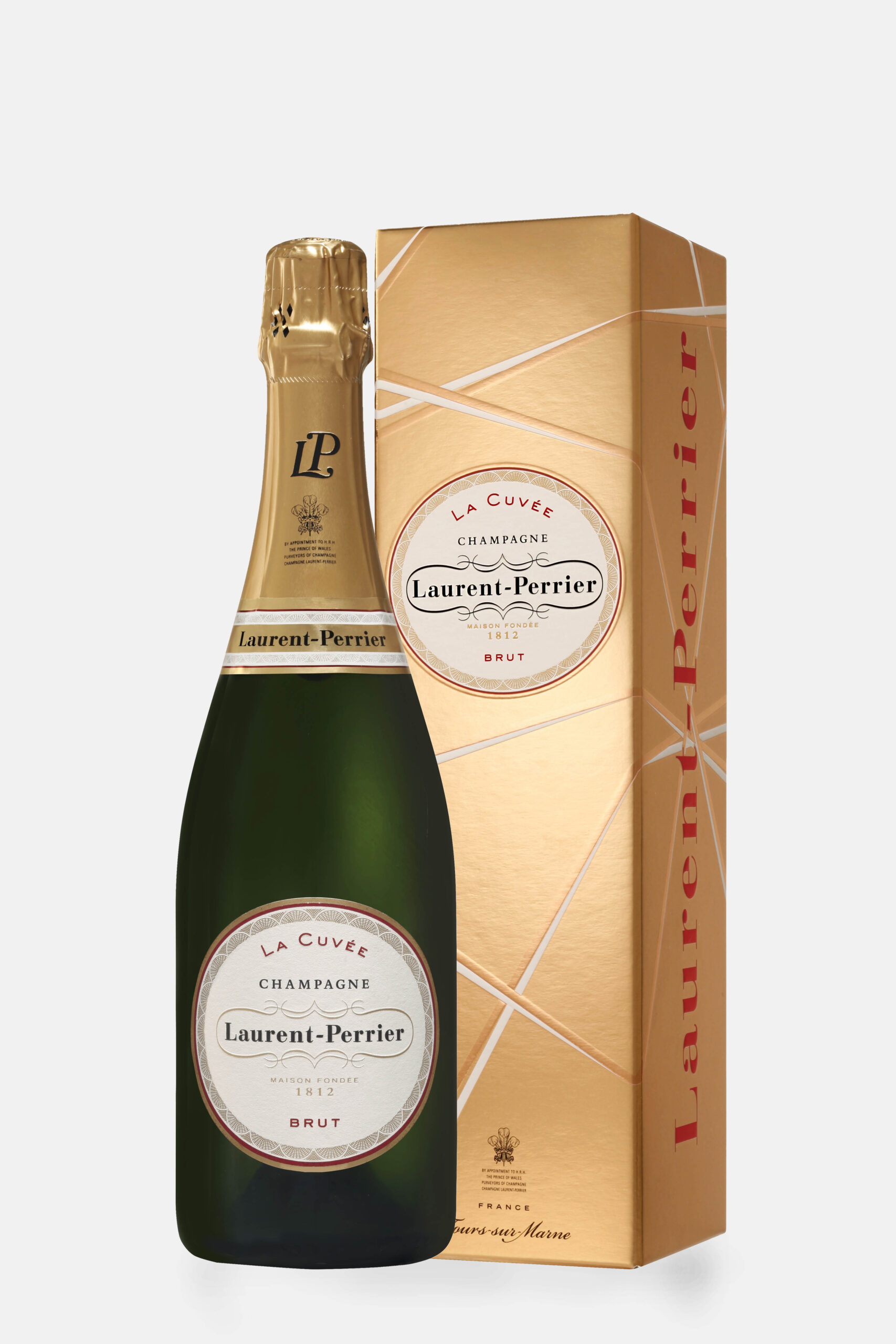 Champagne Laurent-Perrier LA CUVEE NV 750ml NV GOLD GIFTBOX and BOTTLE 001