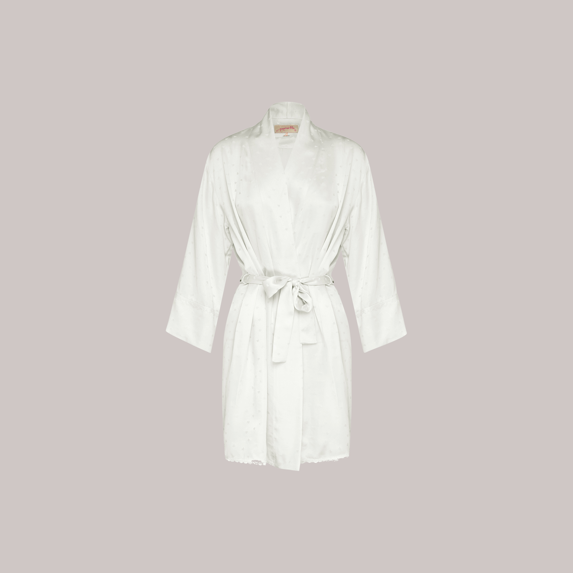 Papinelle Silk Hearts Pure Silk Bridal Collection, Ivory Robe Papinelle Silk Hearts Pure Silk Bridal Collection, Ivory Robe