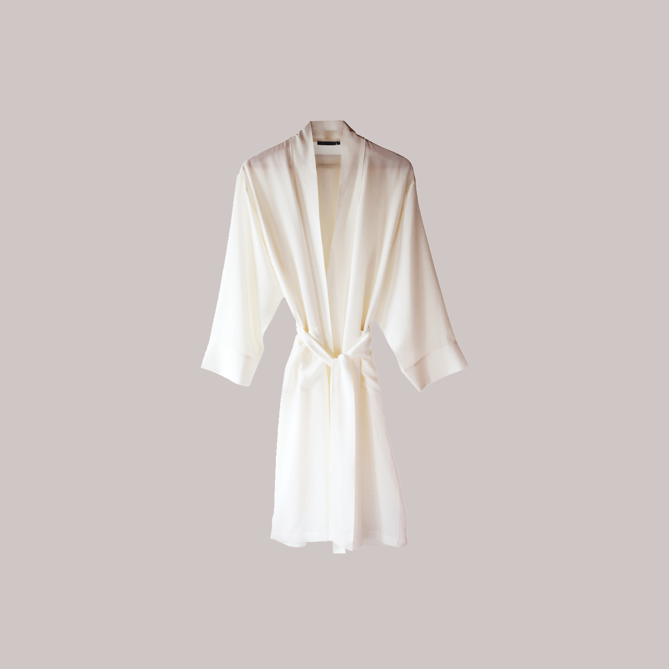 Silk Living Puresilk Crepe de Chine Robe Silk Living Puresilk Crepe de Chine Robe