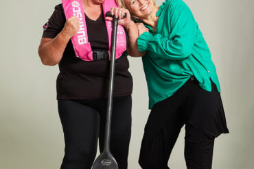 Annemarie Stevens and Lisa Burd