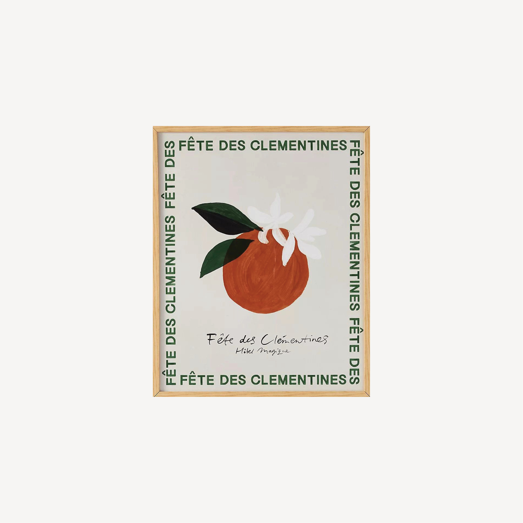 Fetes des Clementines Wall Art Anthropologie