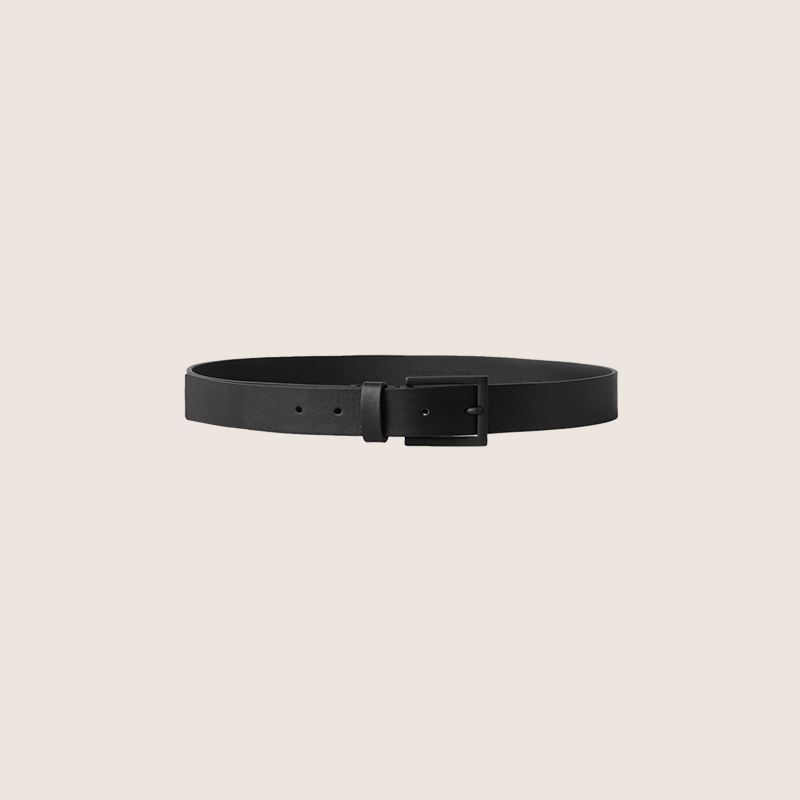 COS Leather Belt With Matte Buckle