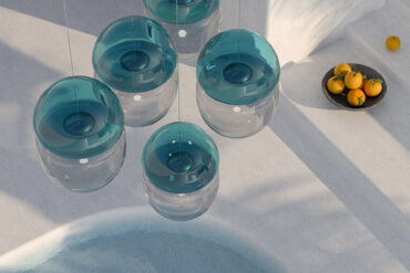 Dew & Drop Hand Blown Pendant Light, Occrum Studios