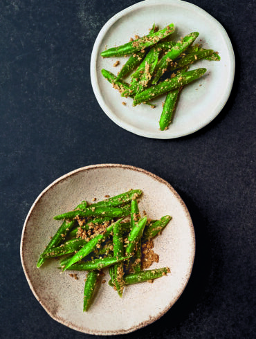 Crispy Green Beans In Sesame