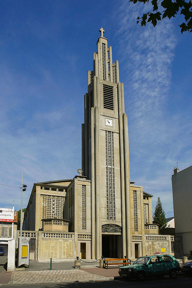 French Architecture, Notre Dame du Raincy French Architecture, Notre Dame du Raincy