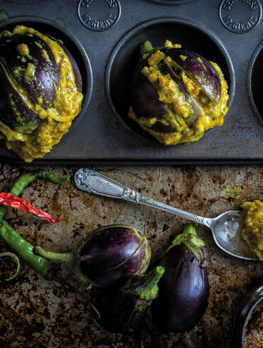 stuffed eggplant