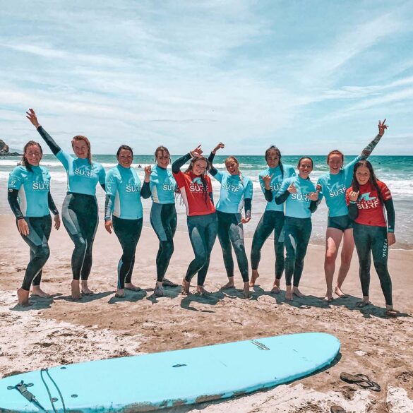 Women's Wellness Weekend Aotearoa Surf School