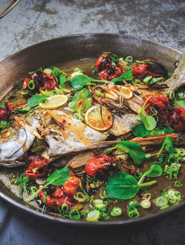 baked whole fish
