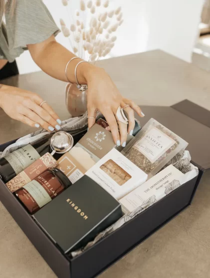 given gift boxes