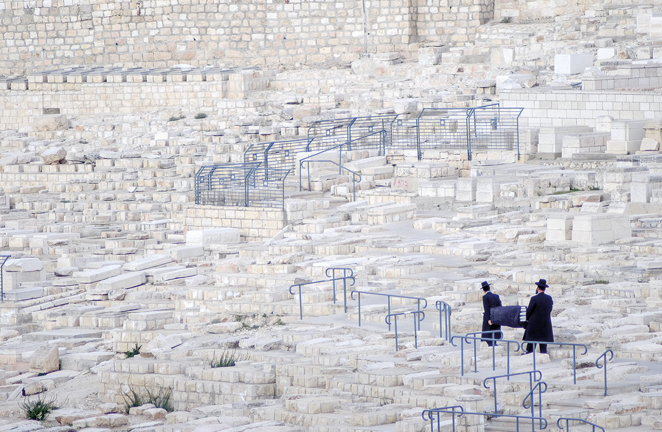 mount of olives cemetery, jerusalem