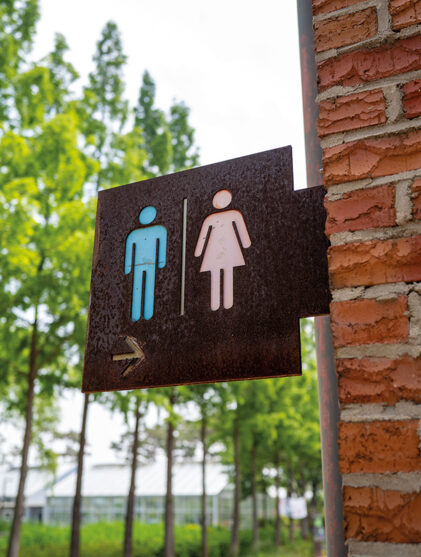 toilet sign
