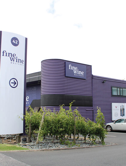Fine wine delivery