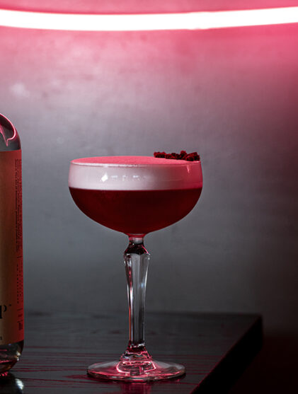 Hello Beasty’s Raspberry Yuzu Sour, photography Babiche Martens