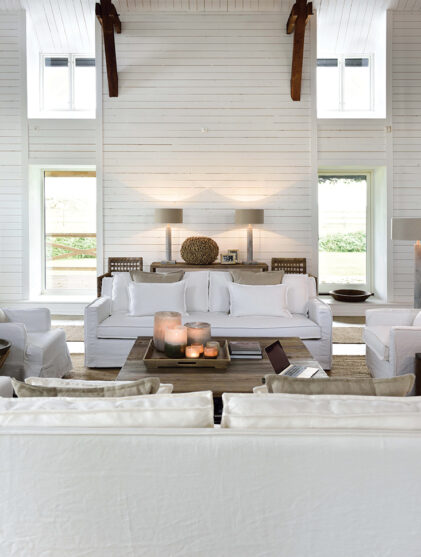 refined living classic white furniture