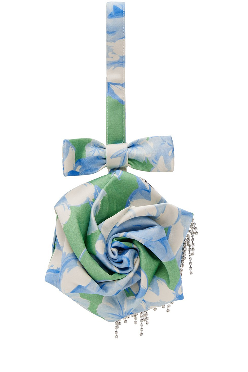 Shushu/Tong Green Floral Maxi Skirt