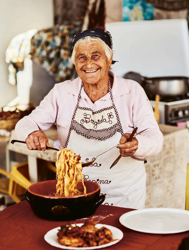 Fettuccine with Braised Rabbit recipe