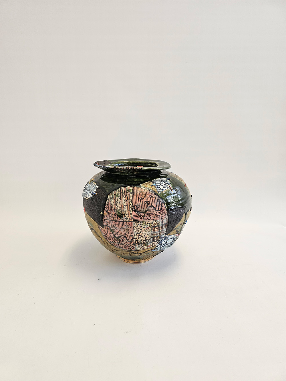 Aaron Scythe – Oribe and Kizeto Vase – Courtesy of Masterworks Gallery copy