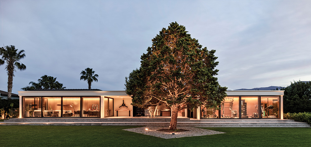 Indoor outdoor home architecture design